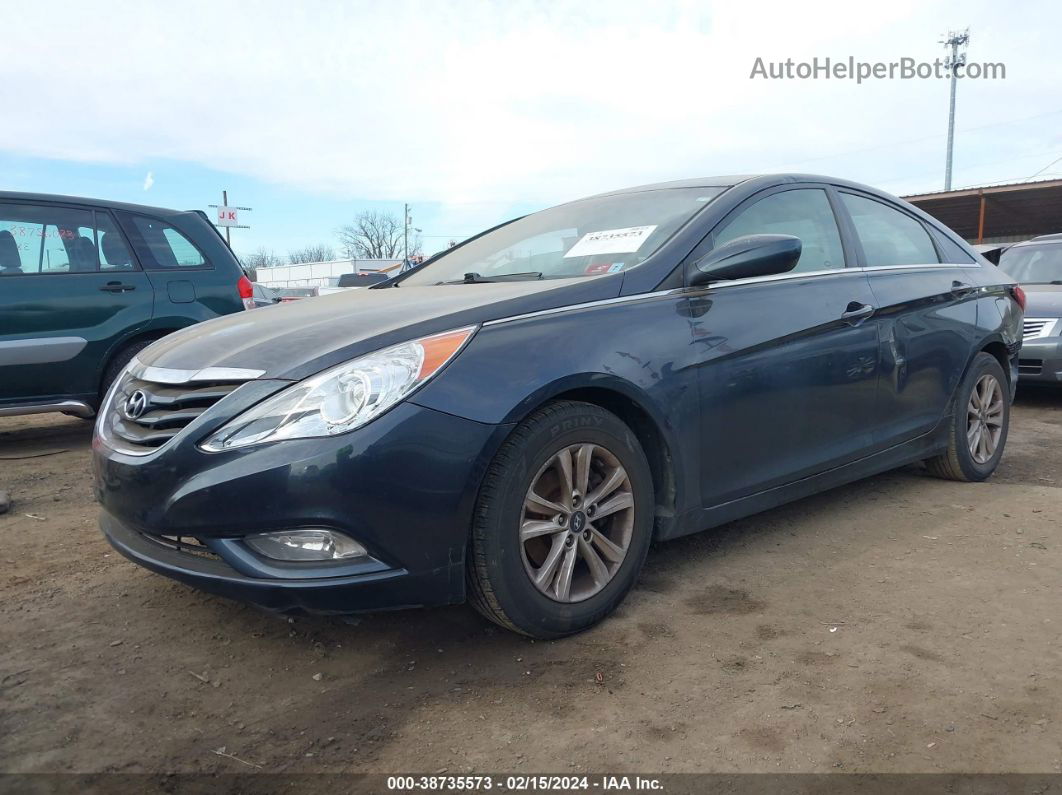 2012 Hyundai Sonata Gls Blue vin: 5NPEB4AC8CH467139