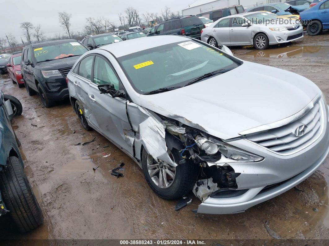 2012 Hyundai Sonata Gls Silver vin: 5NPEB4AC8CH472373