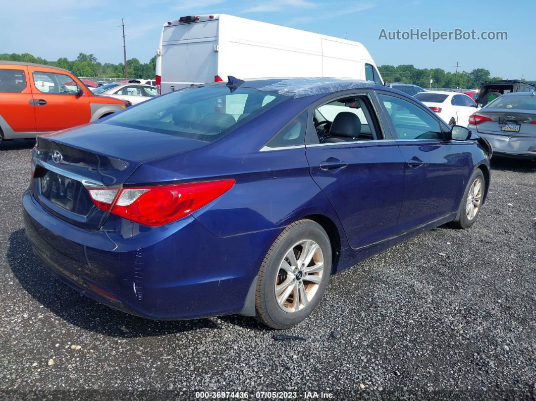 2012 Hyundai Sonata Gls Blue vin: 5NPEB4AC8CH480103