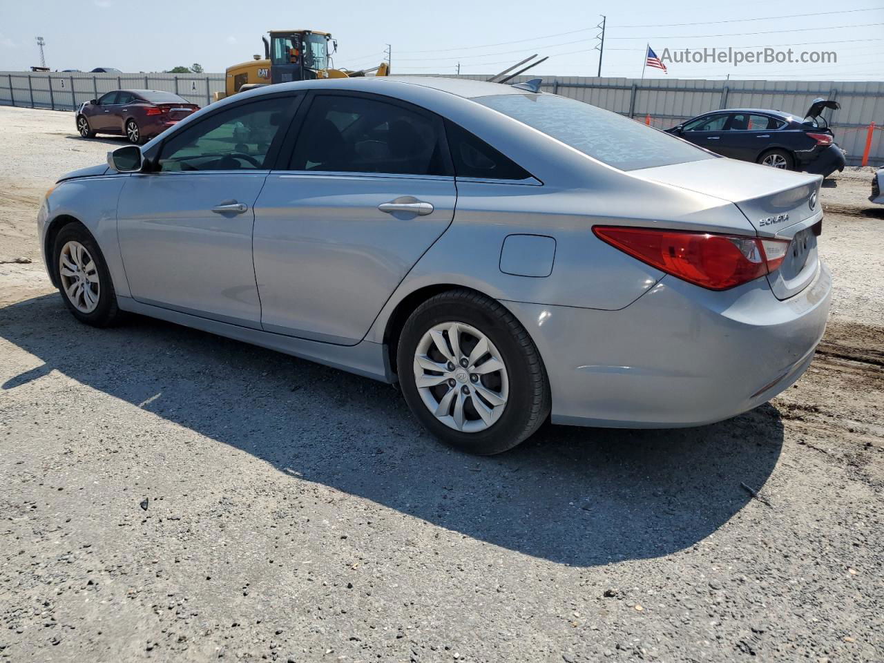 2012 Hyundai Sonata Gls Silver vin: 5NPEB4AC8CH487469