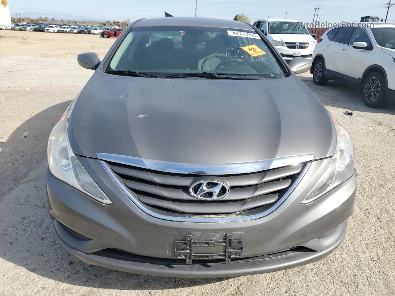 2012 Hyundai Sonata Gls Серый vin: 5NPEB4AC8CH502357