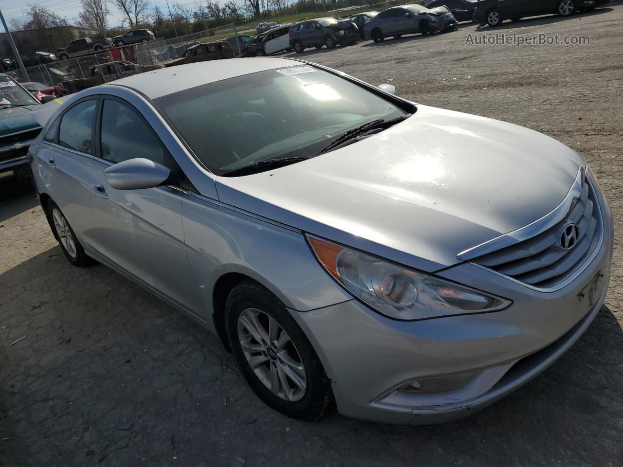 2013 Hyundai Sonata Gls Серебряный vin: 5NPEB4AC8DH599383