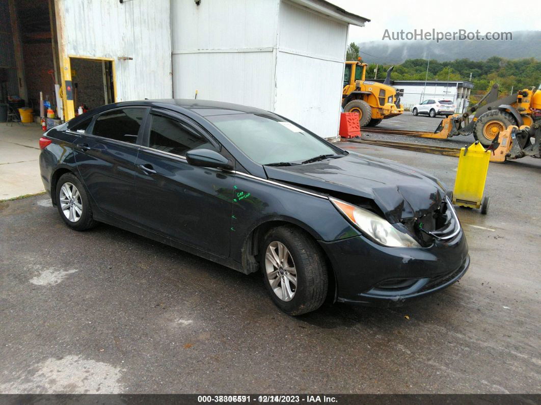 2013 Hyundai Sonata Gls Синий vin: 5NPEB4AC8DH640823