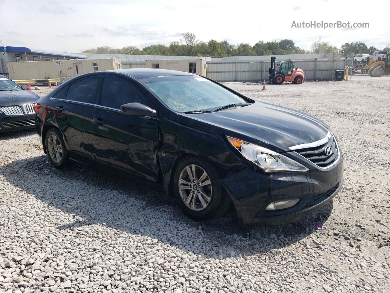 2013 Hyundai Sonata Gls Black vin: 5NPEB4AC8DH755633