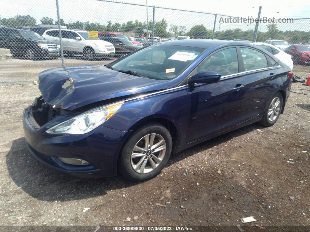 2013 Hyundai Sonata Gls Blue vin: 5NPEB4AC8DH796263