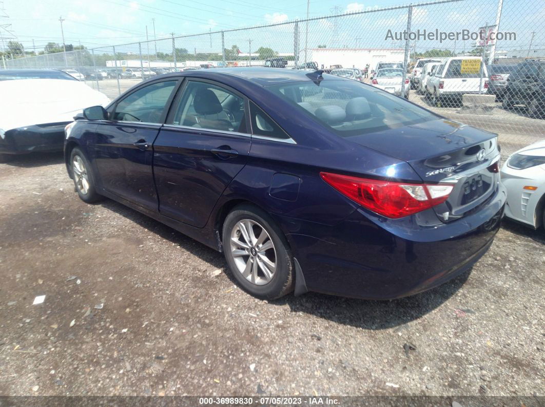 2013 Hyundai Sonata Gls Blue vin: 5NPEB4AC8DH796263