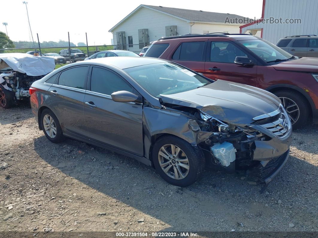 2012 Hyundai Sonata Gls Серый vin: 5NPEB4AC9CH328248