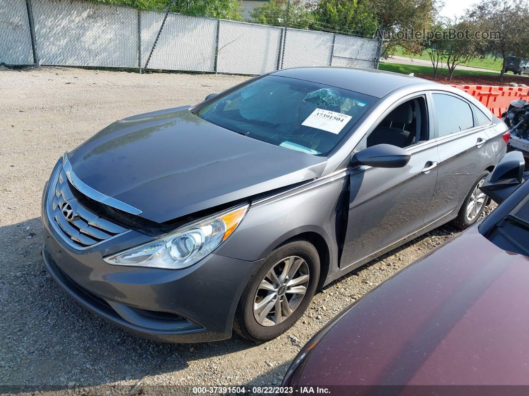 2012 Hyundai Sonata Gls Серый vin: 5NPEB4AC9CH328248