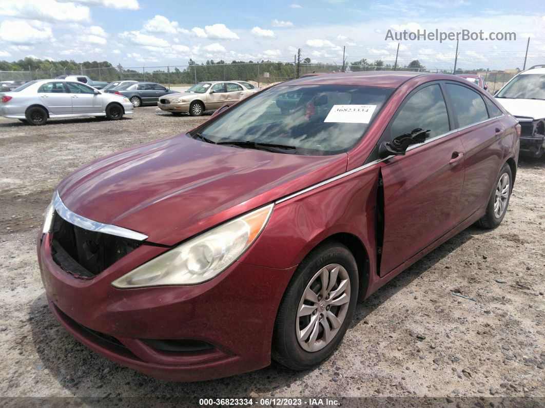 2012 Hyundai Sonata Gls Red vin: 5NPEB4AC9CH333742