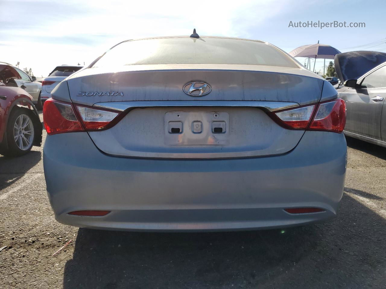 2012 Hyundai Sonata Gls Blue vin: 5NPEB4AC9CH374257