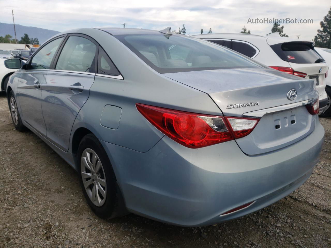 2012 Hyundai Sonata Gls Синий vin: 5NPEB4AC9CH374257