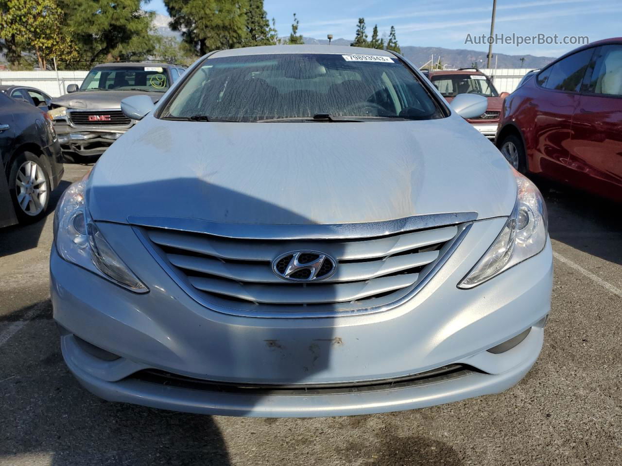 2012 Hyundai Sonata Gls Blue vin: 5NPEB4AC9CH374257