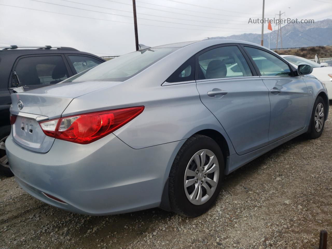 2012 Hyundai Sonata Gls Blue vin: 5NPEB4AC9CH374257