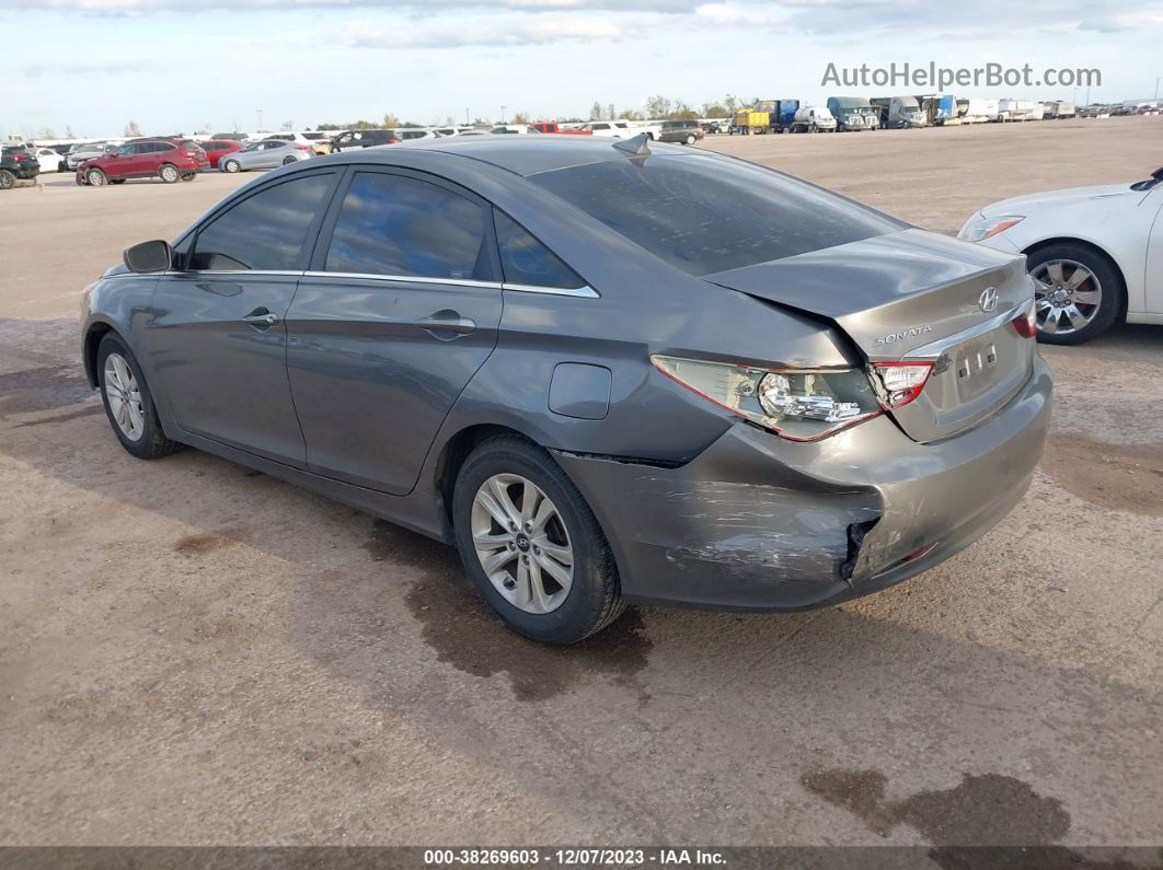 2012 Hyundai Sonata Gls Gray vin: 5NPEB4AC9CH377370