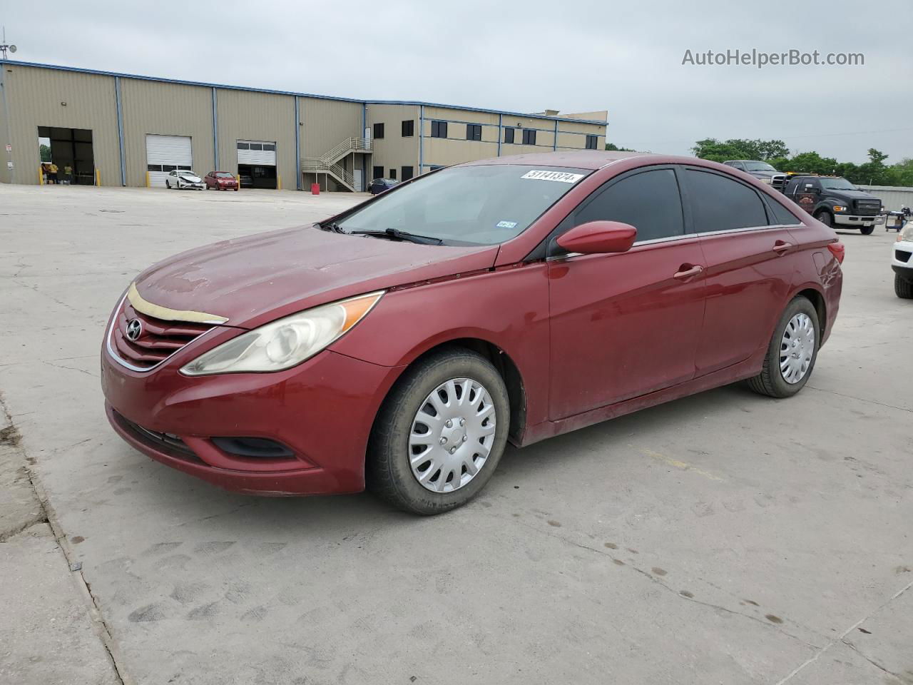 2012 Hyundai Sonata Gls Silver vin: 5NPEB4AC9CH444596