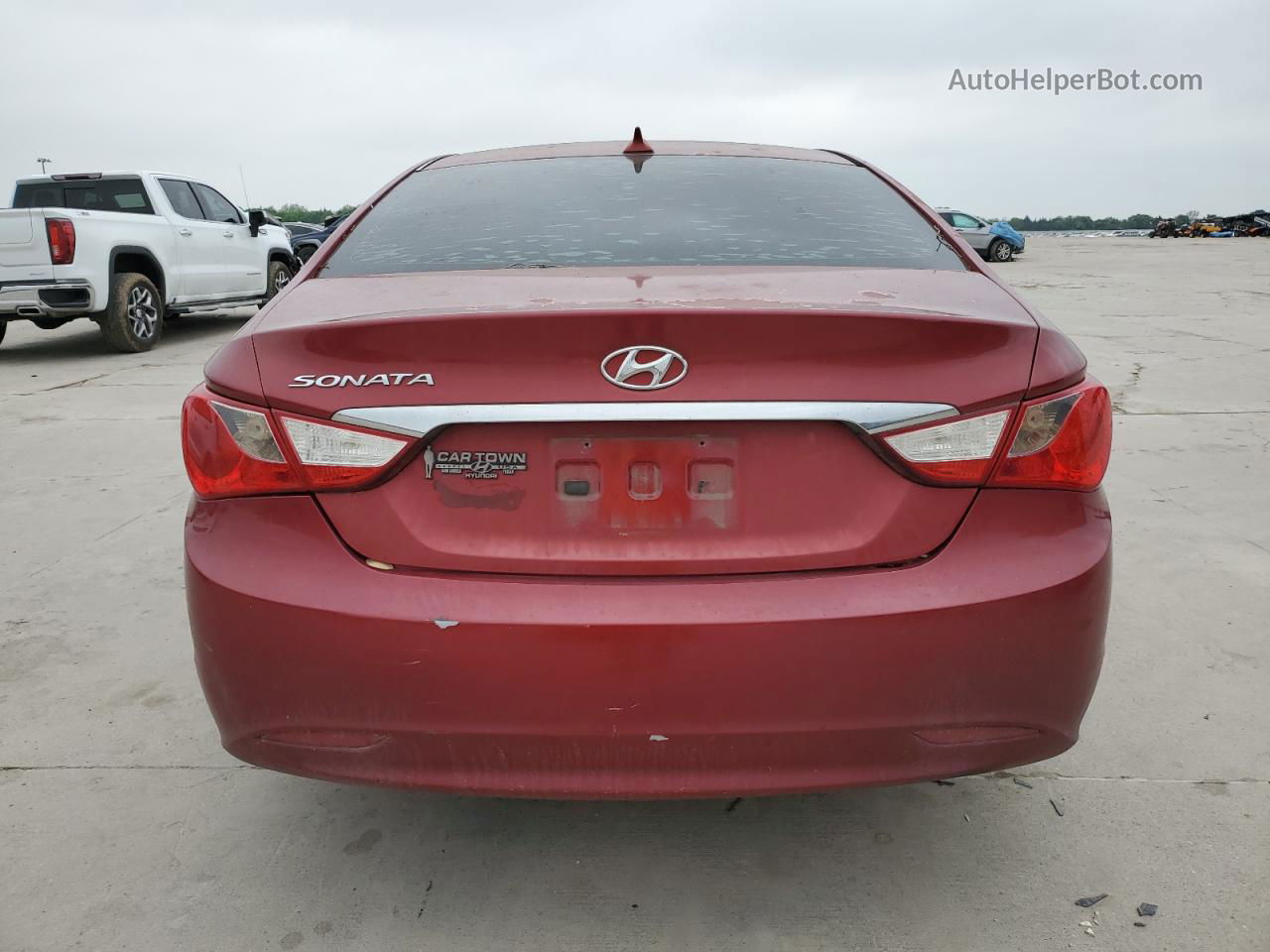 2012 Hyundai Sonata Gls Silver vin: 5NPEB4AC9CH444596