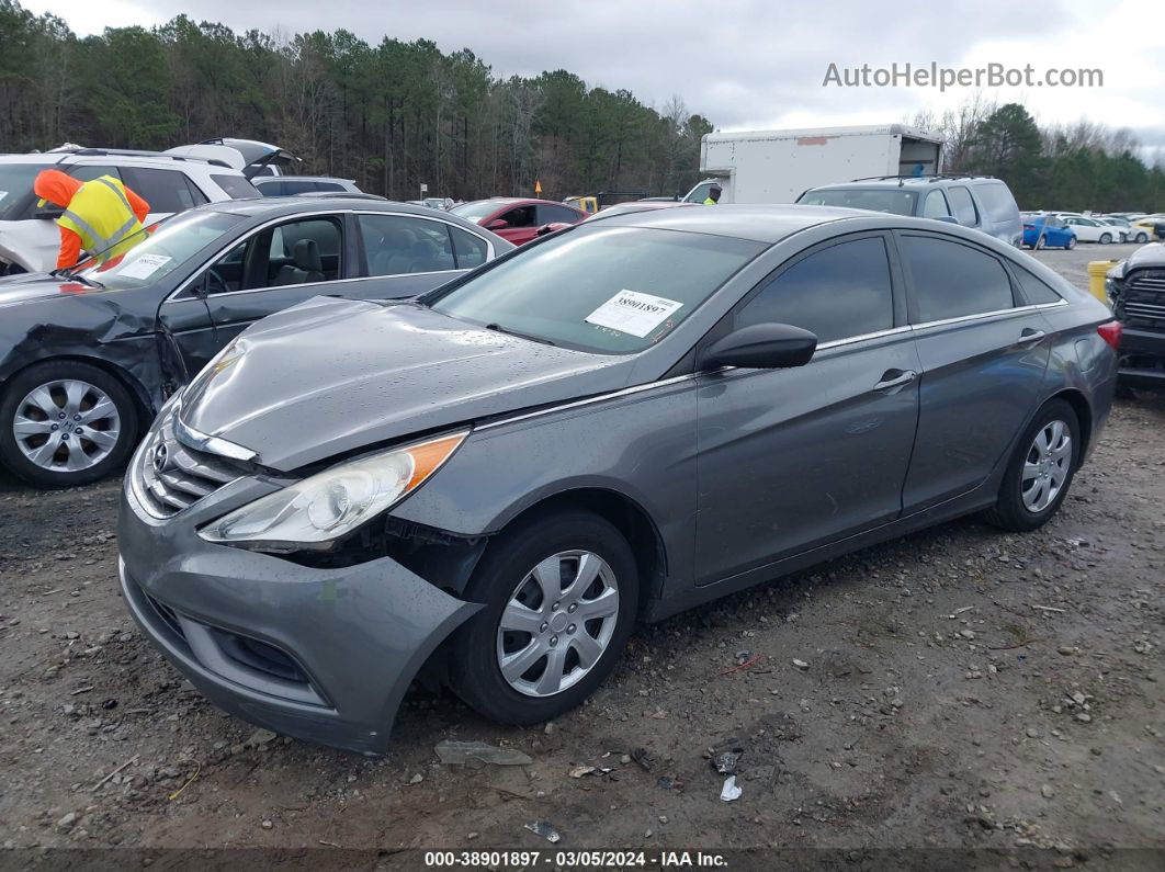 2012 Hyundai Sonata Gls Серый vin: 5NPEB4AC9CH465657