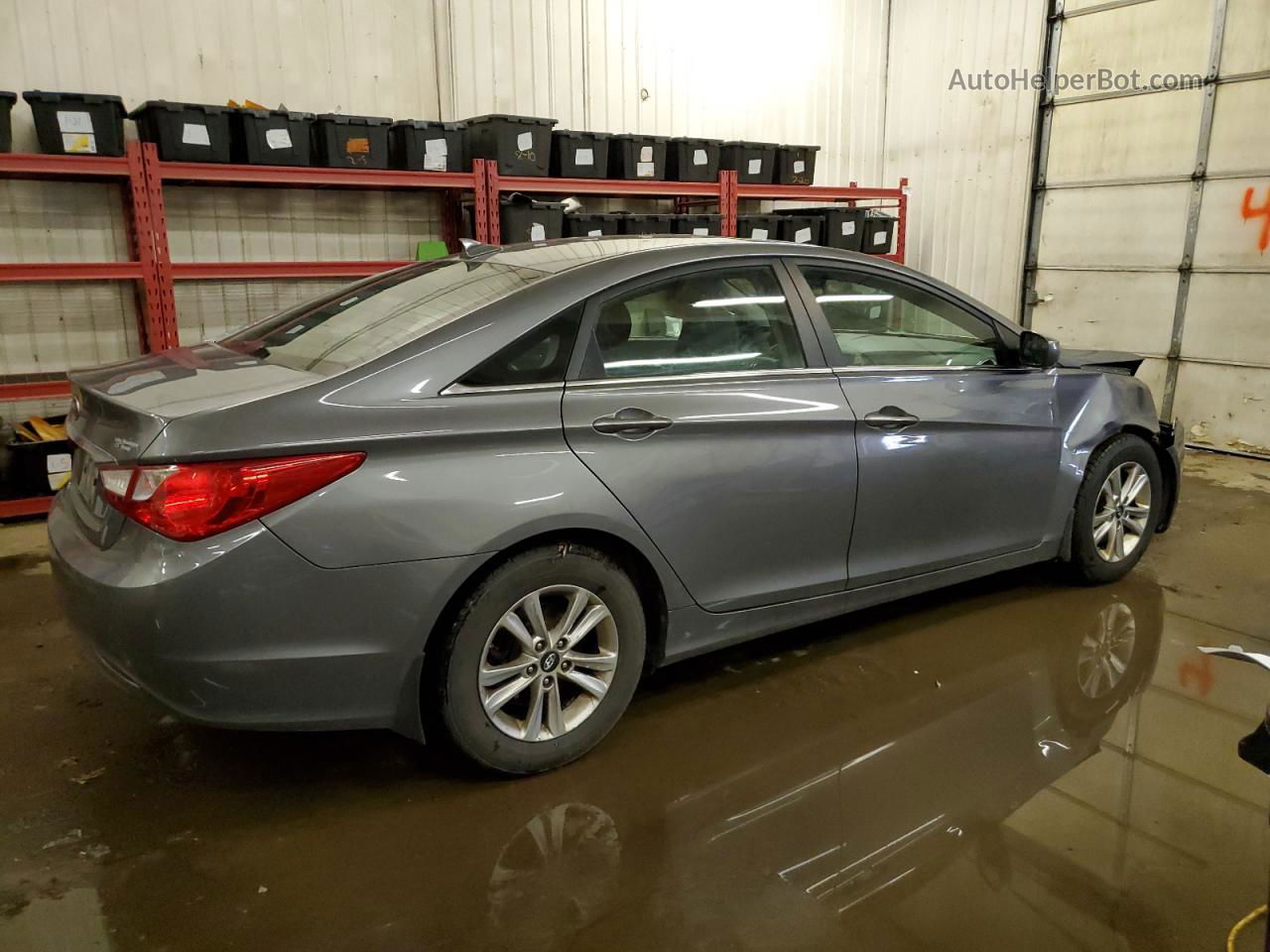 2013 Hyundai Sonata Gls Gray vin: 5NPEB4AC9DH508282