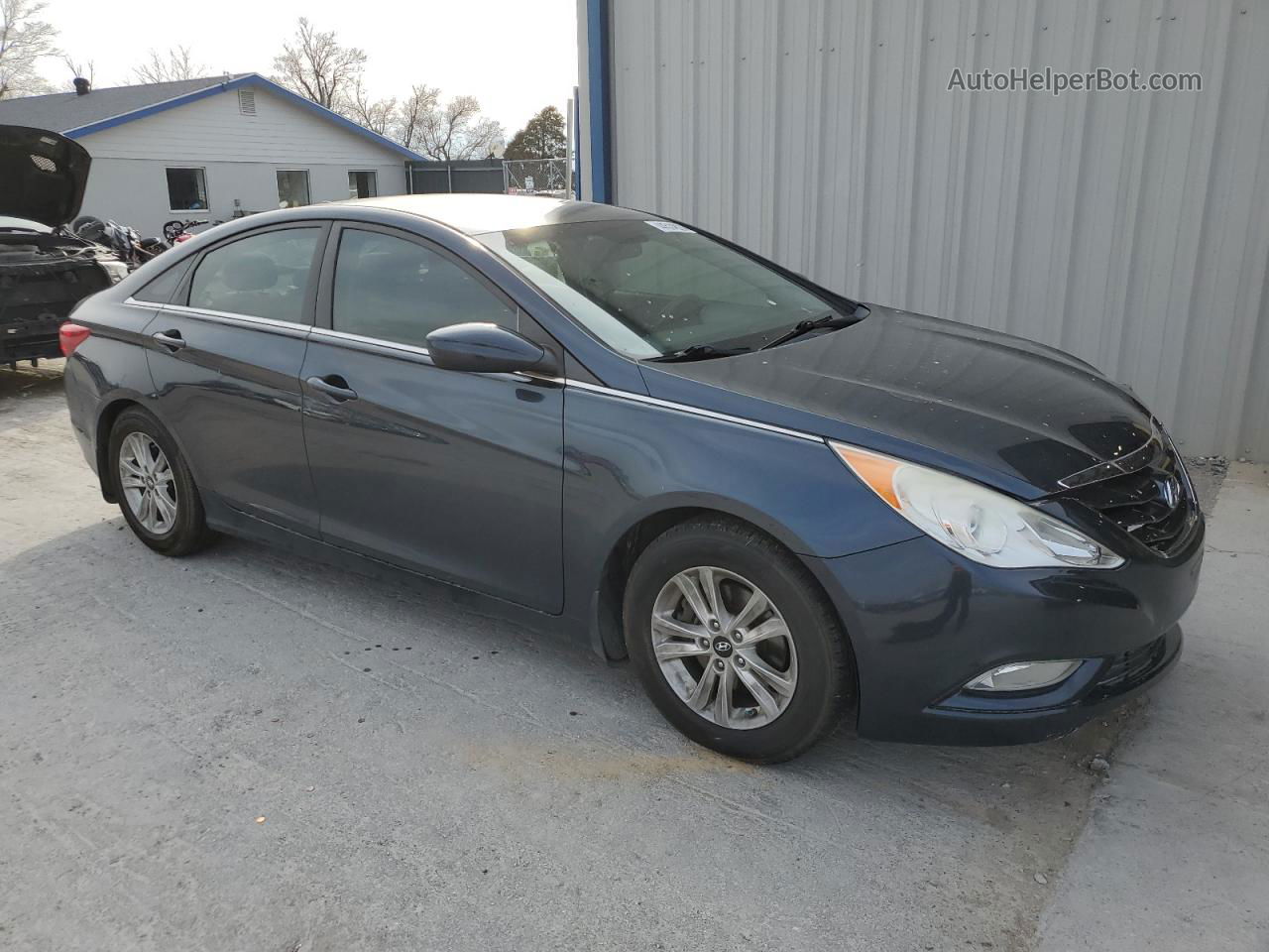 2013 Hyundai Sonata Gls Blue vin: 5NPEB4AC9DH561144