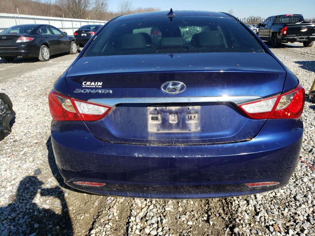 2013 Hyundai Sonata Gls Blue vin: 5NPEB4AC9DH623576