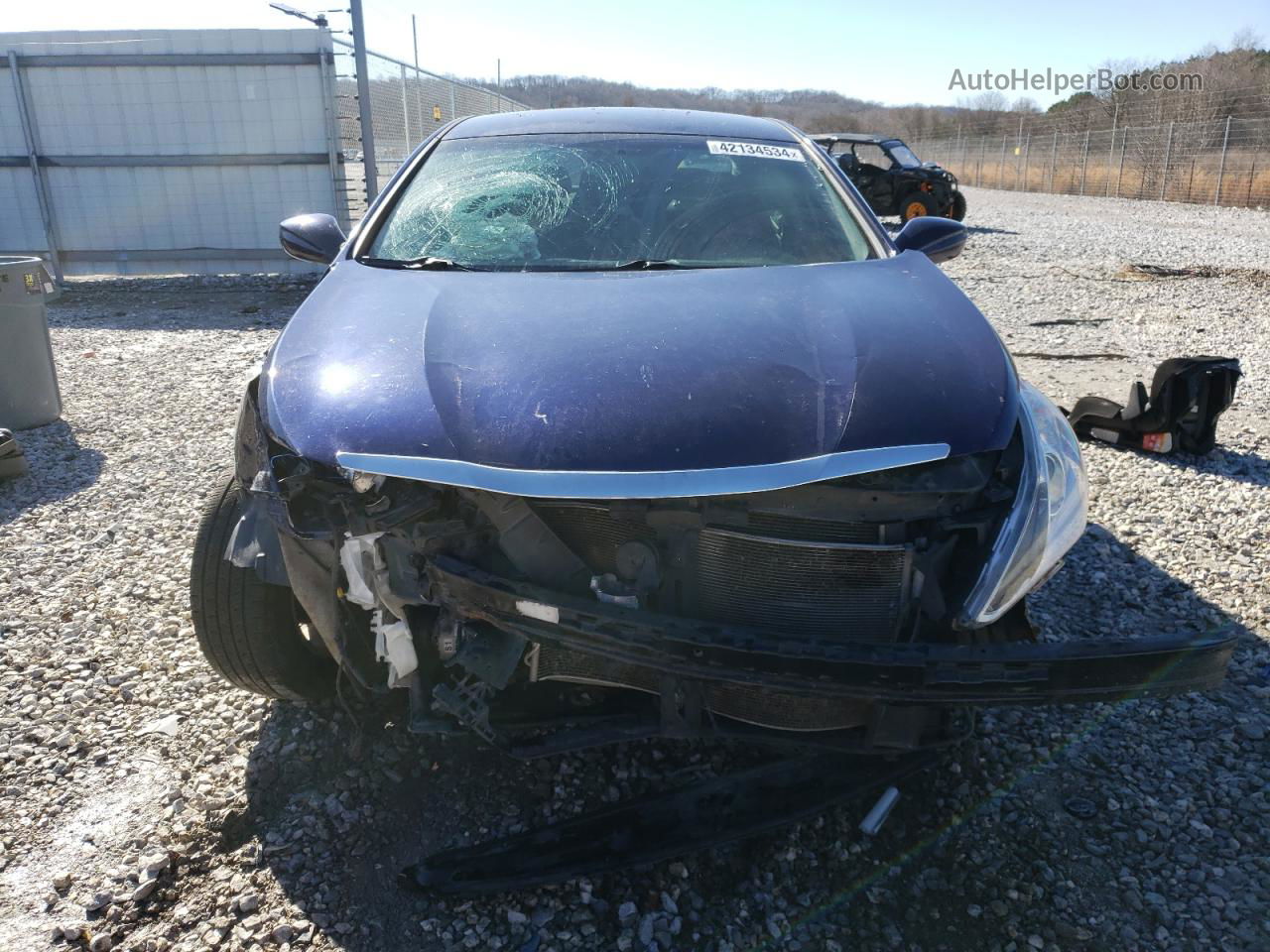 2013 Hyundai Sonata Gls Blue vin: 5NPEB4AC9DH623576