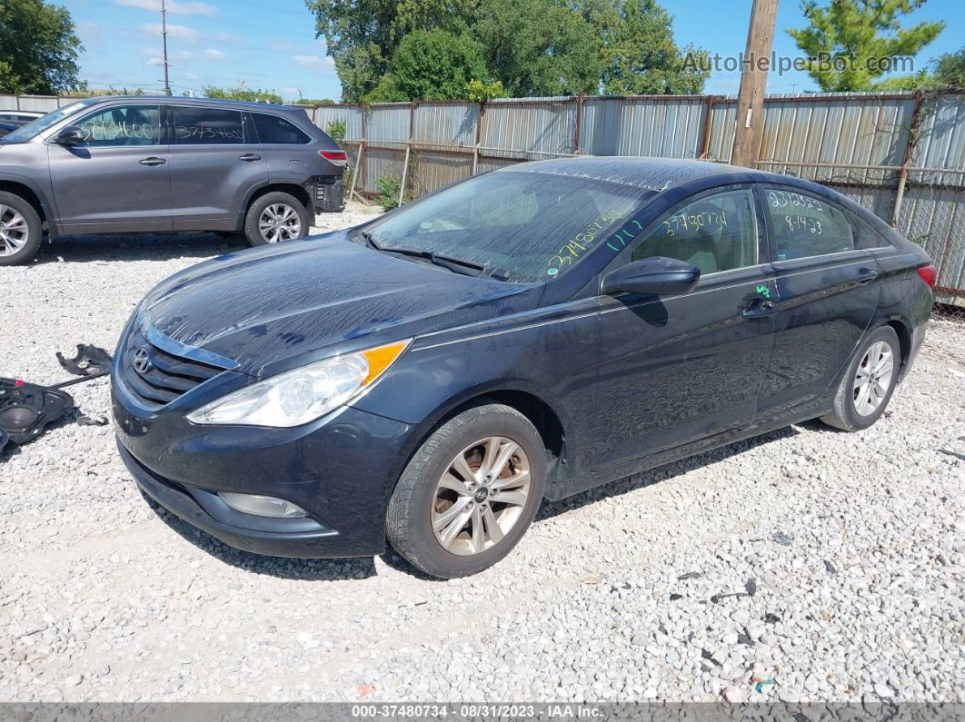 2013 Hyundai Sonata Gls Dark Blue vin: 5NPEB4AC9DH719403