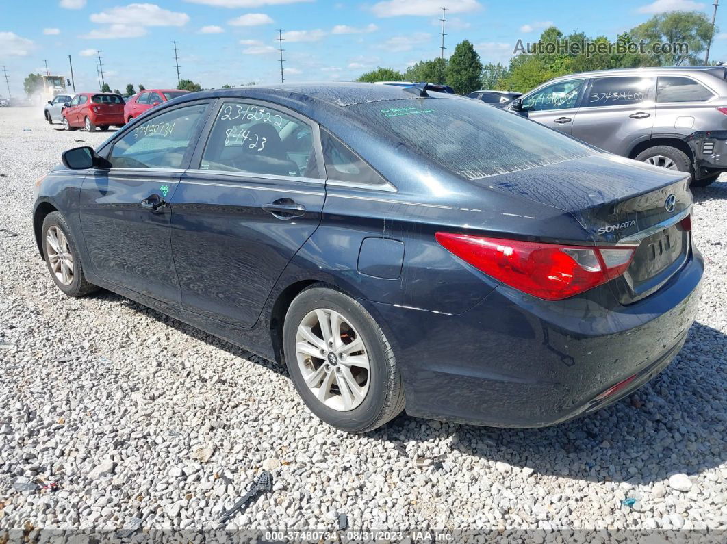 2013 Hyundai Sonata Gls Темно-синий vin: 5NPEB4AC9DH719403