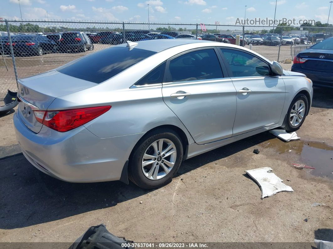 2013 Hyundai Sonata Gls Silver vin: 5NPEB4AC9DH755026