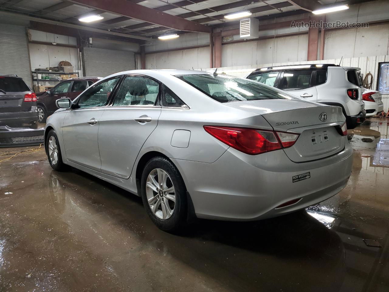 2013 Hyundai Sonata Gls Silver vin: 5NPEB4AC9DH789645