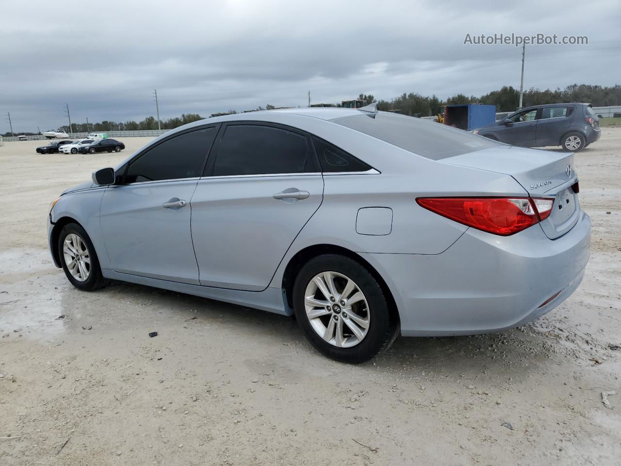 2013 Hyundai Sonata Gls Blue vin: 5NPEB4AC9DH804645