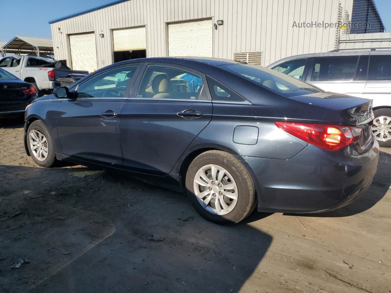 2012 Hyundai Sonata Gls Blue vin: 5NPEB4ACXCH313645