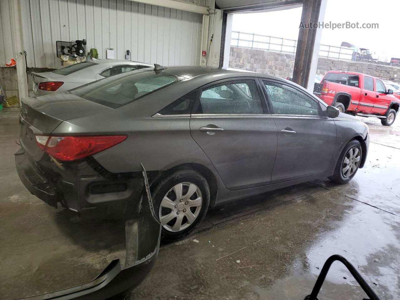 2012 Hyundai Sonata Gls Серый vin: 5NPEB4ACXCH319624