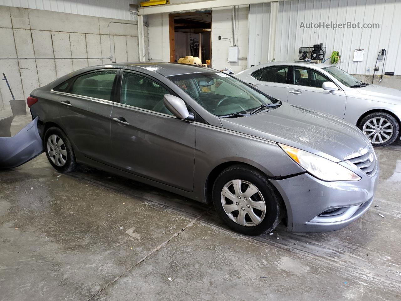 2012 Hyundai Sonata Gls Серый vin: 5NPEB4ACXCH319624