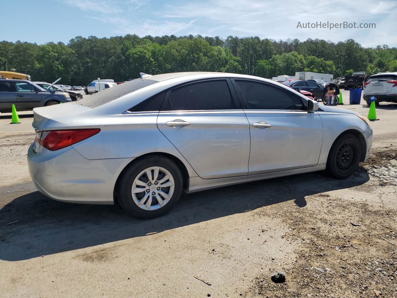 2012 Hyundai Sonata Gls Gray vin: 5NPEB4ACXCH377300