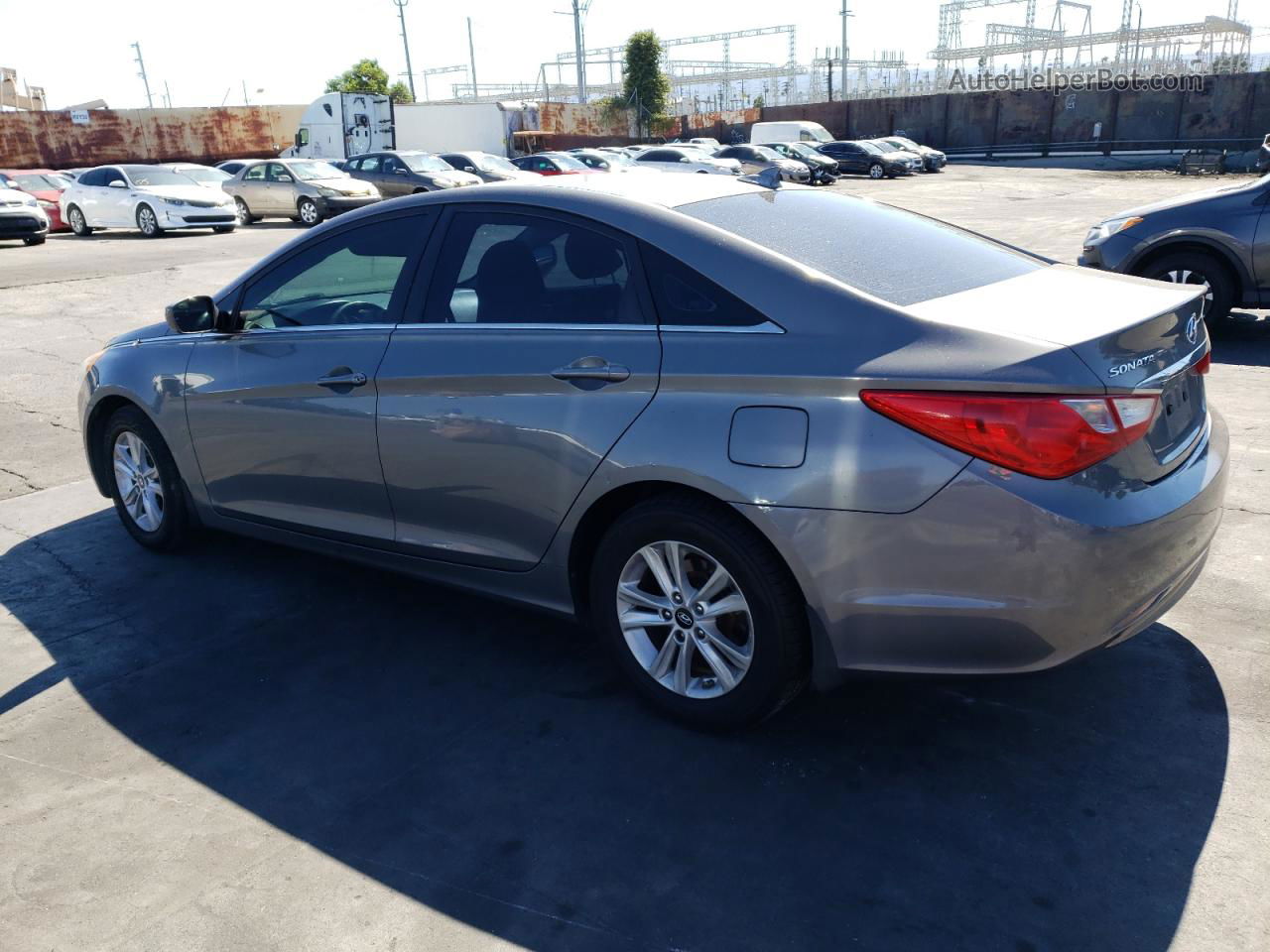 2013 Hyundai Sonata Gls Gray vin: 5NPEB4ACXDH527469