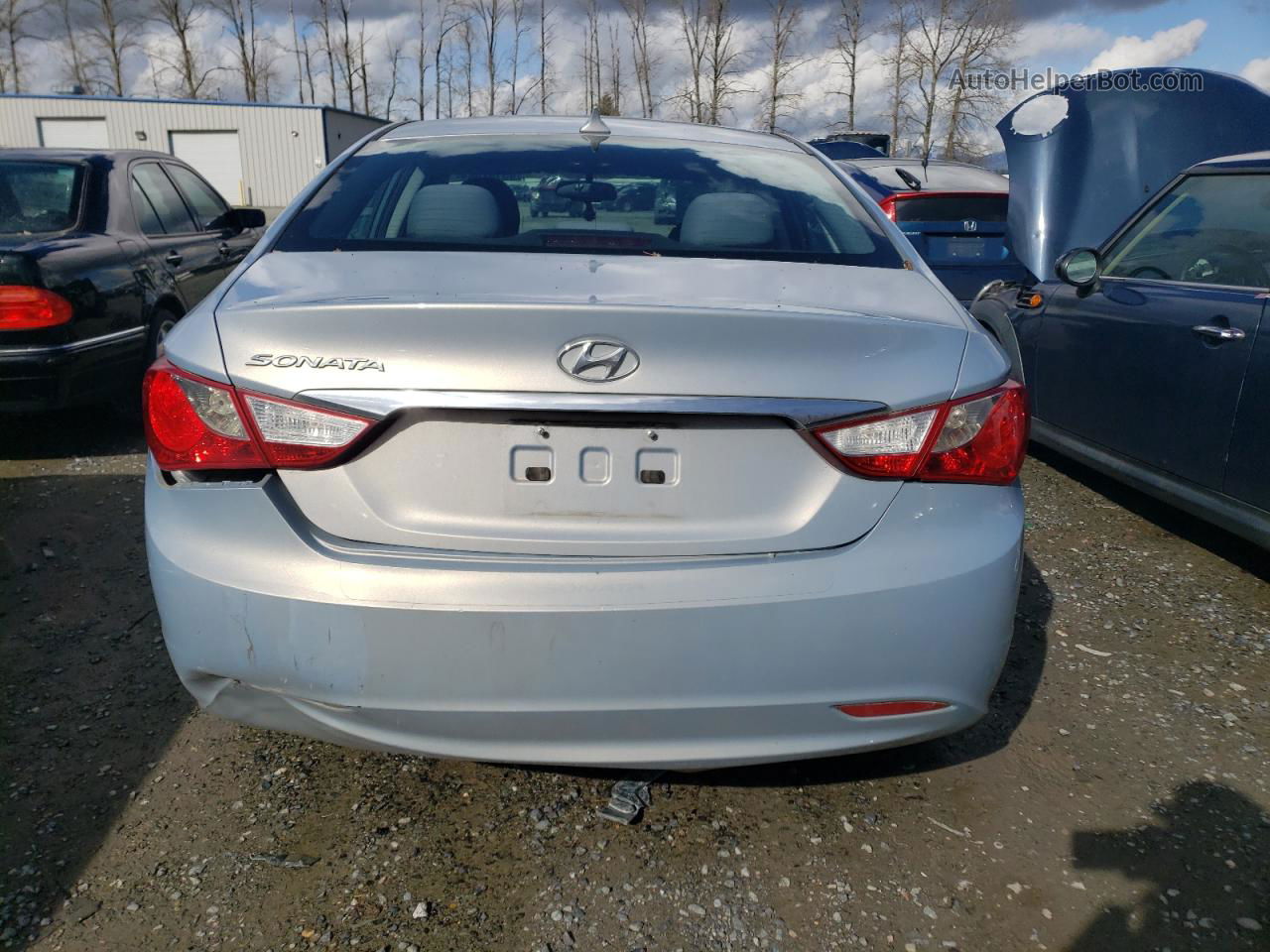 2013 Hyundai Sonata Gls Синий vin: 5NPEB4ACXDH757934