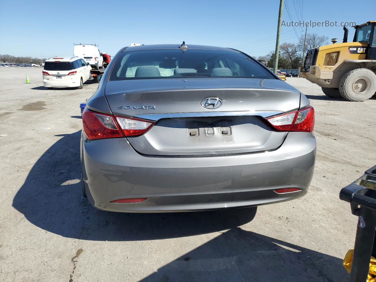 2013 Hyundai Sonata Gls Gray vin: 5NPEB4ACXDH782039