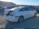 2013 Hyundai Sonata Gls White vin: 5NPEB4ACXDH804525