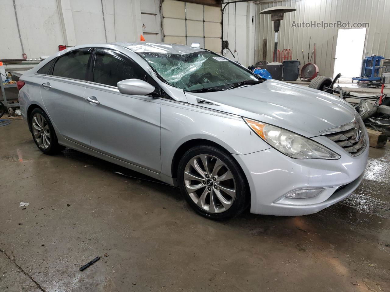 2012 Hyundai Sonata Se Silver vin: 5NPEC4AB0CH430400