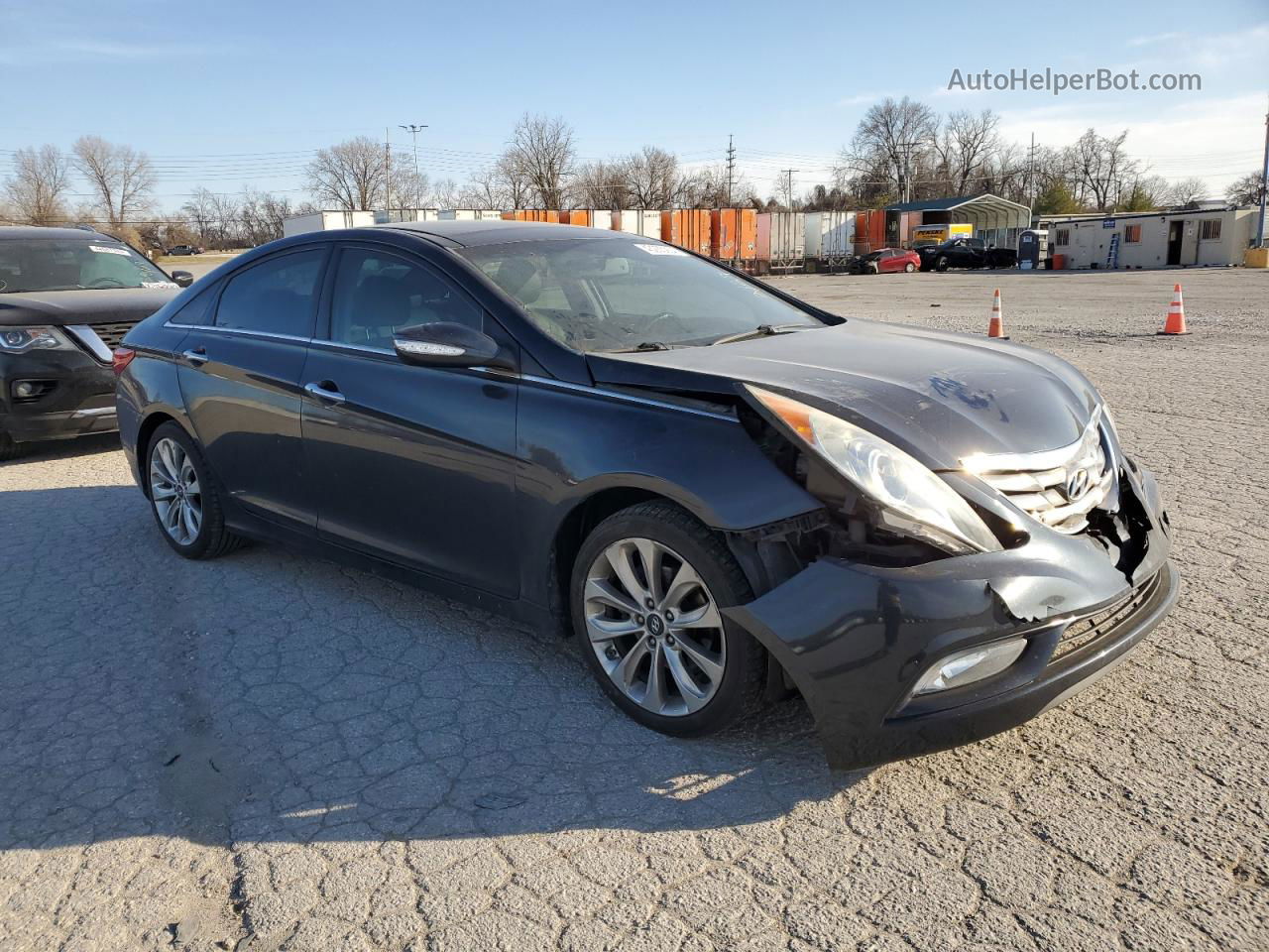 2012 Hyundai Sonata Se Blue vin: 5NPEC4AB1CH329494