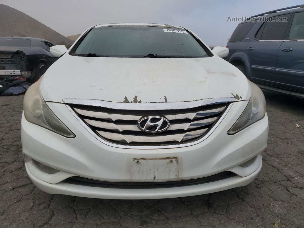 2012 Hyundai Sonata Se White vin: 5NPEC4AB1CH445438