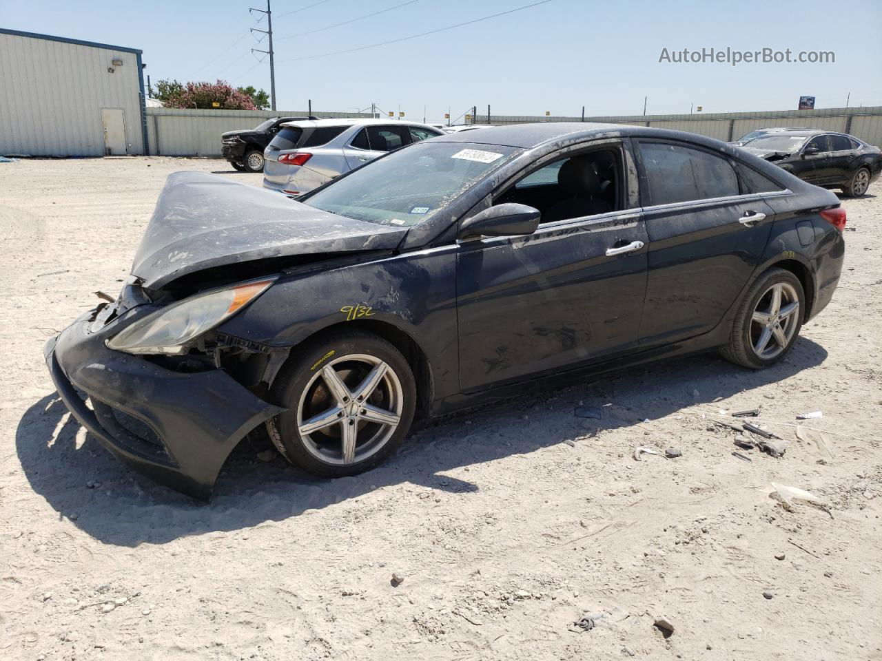 2013 Hyundai Sonata Se Черный vin: 5NPEC4AB1DH521368