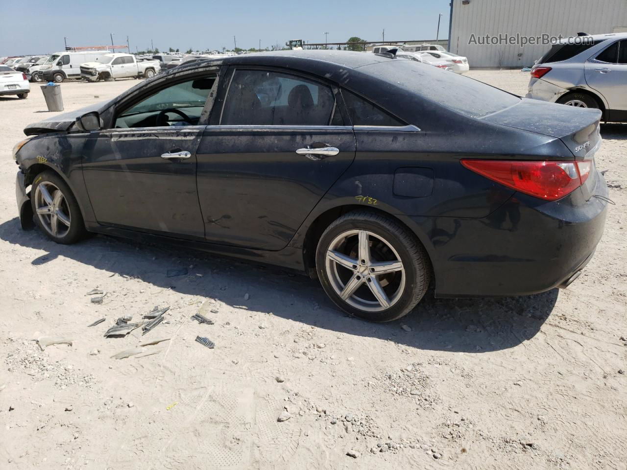 2013 Hyundai Sonata Se Black vin: 5NPEC4AB1DH521368