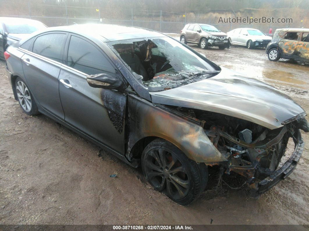 2013 Hyundai Sonata Limited 2.0t Gray vin: 5NPEC4AB1DH606095