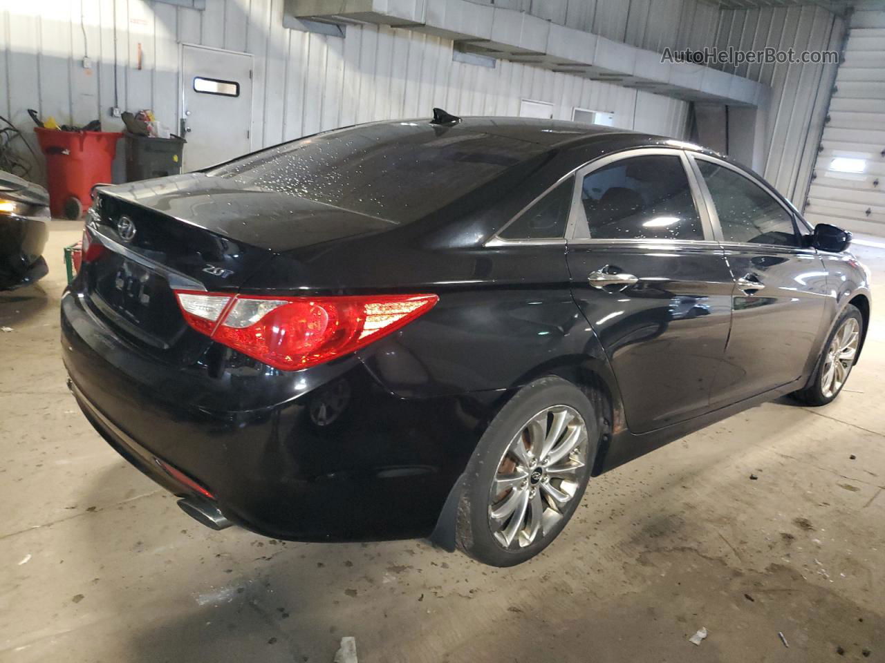 2012 Hyundai Sonata Se Black vin: 5NPEC4AB2CH353464