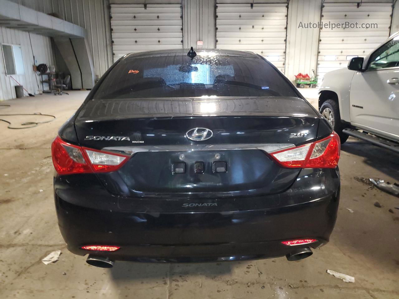 2012 Hyundai Sonata Se Black vin: 5NPEC4AB2CH353464