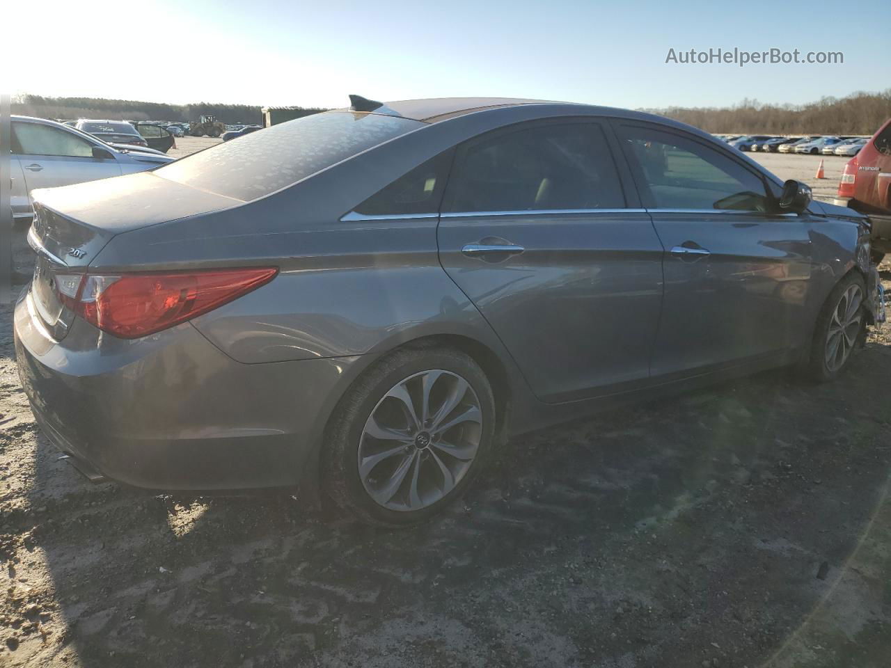 2013 Hyundai Sonata Se Silver vin: 5NPEC4AB2DH599786