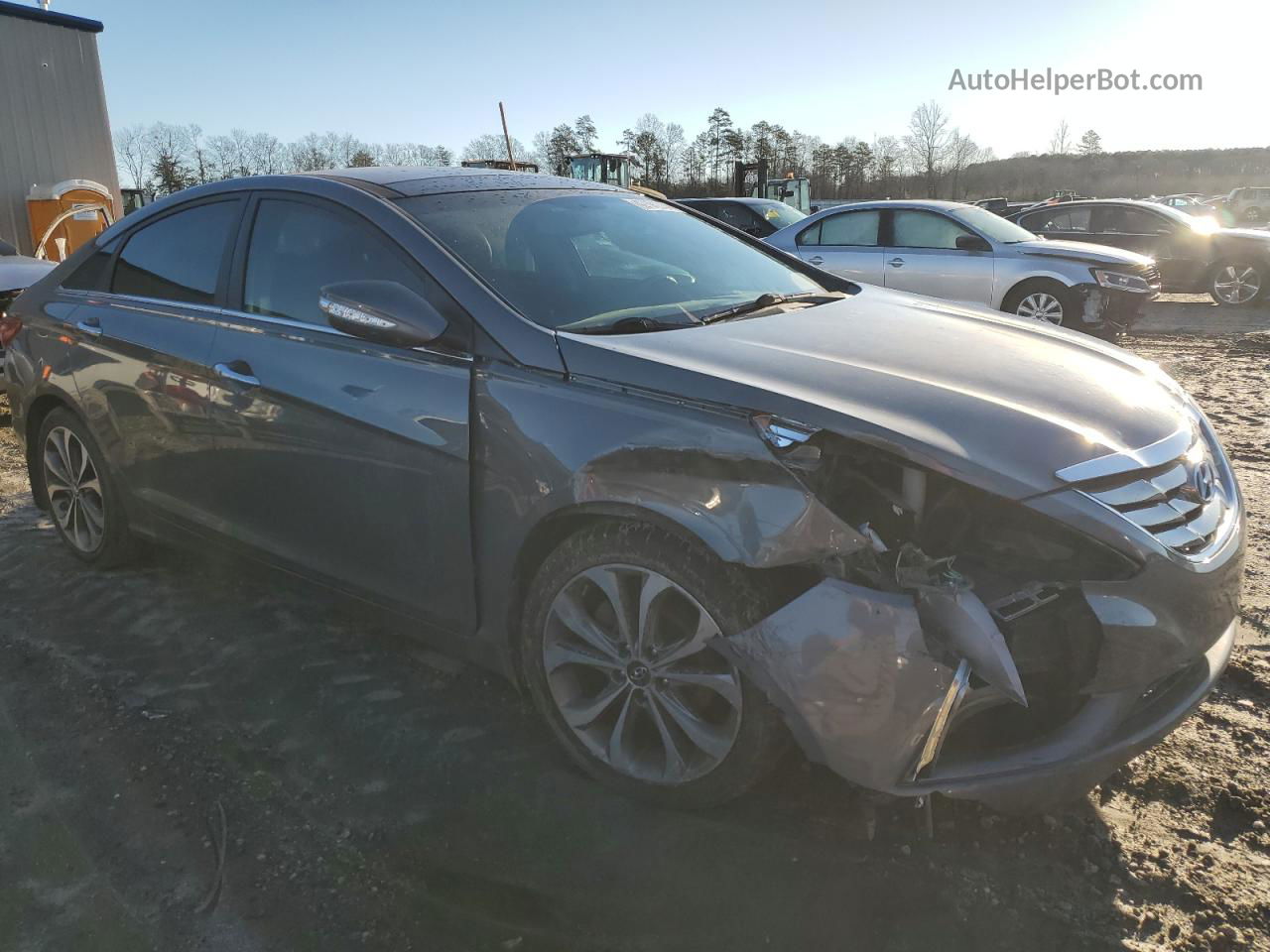 2013 Hyundai Sonata Se Silver vin: 5NPEC4AB2DH599786