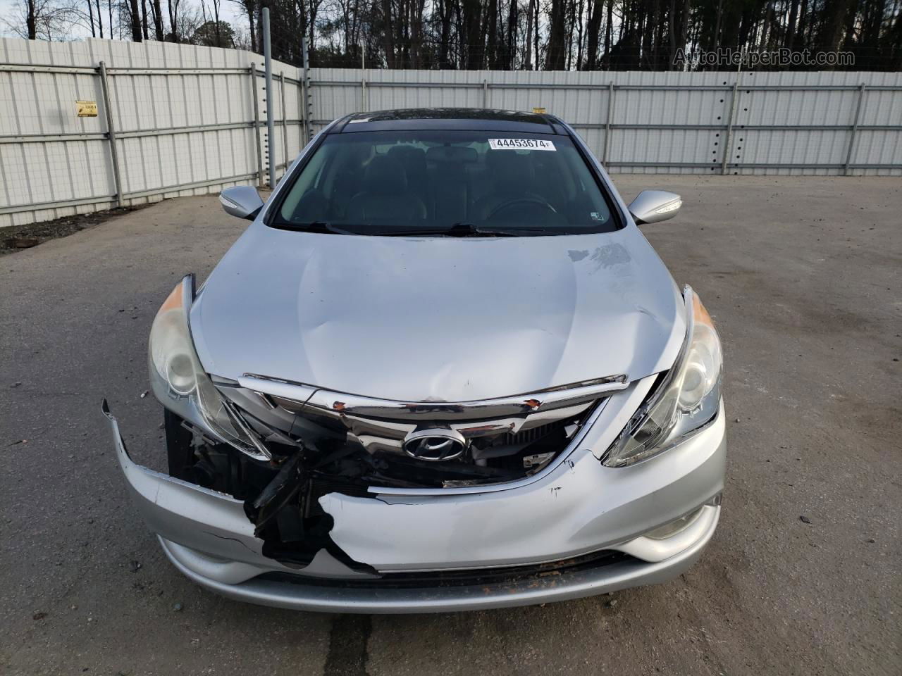 2013 Hyundai Sonata Se Silver vin: 5NPEC4AB2DH621026