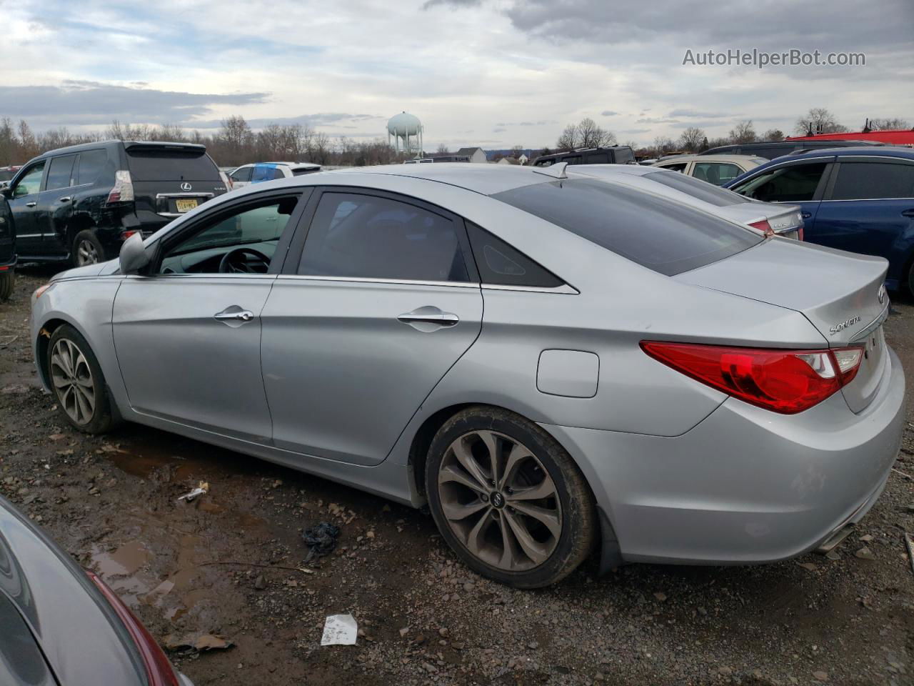 2013 Hyundai Sonata Se Silver vin: 5NPEC4AB4DH680305